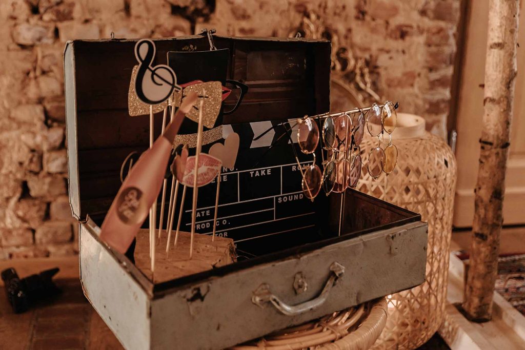 Weitere Dekoartikel und Sachen, welche man für die Photobox nutzen kann