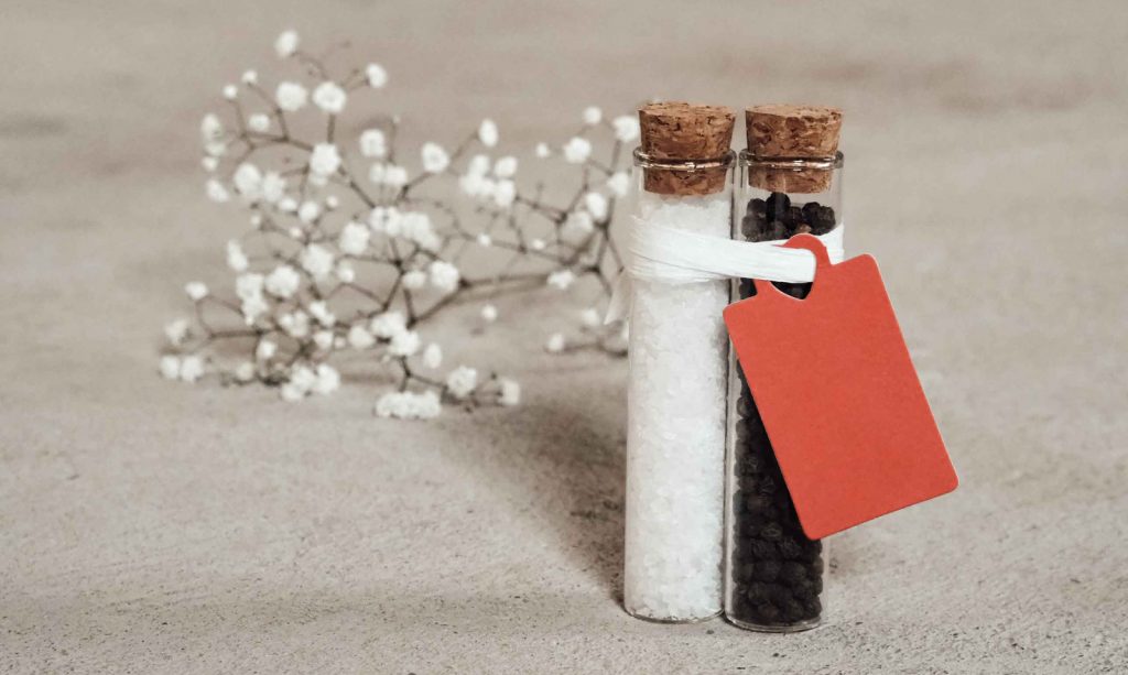 Gastgeschenk Salz Pfeffer