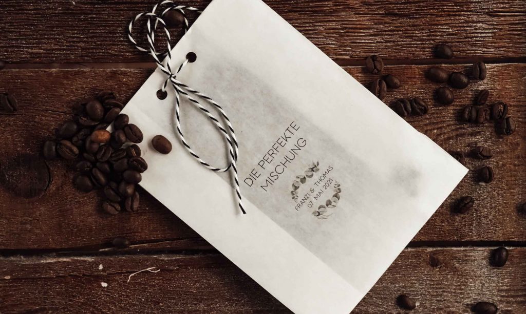 Gastgeschenk Kaffeemischung
