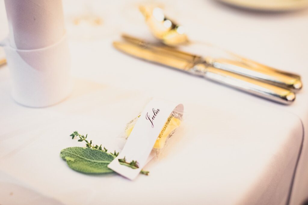 Etwas süßes für die Hochzeitsgäste